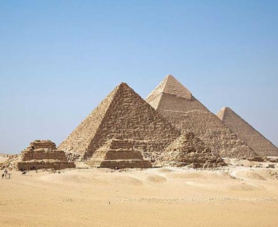 All Giza Pyramids in one shot.