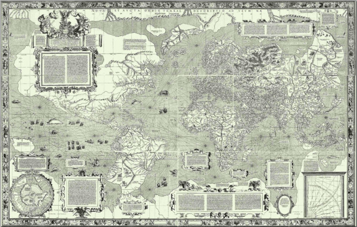 Mercator's World Map