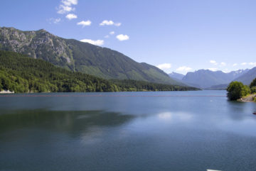 Spada Lake Reservoir at the Henry M. Jackson project